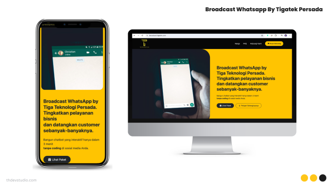 Broadcasst WhatsApp by Tigatek